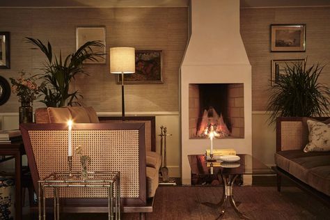 Fireplace Copenhagen Hotel, Luxurious Rooms, Colonial Decor, Open Fireplace, Modern Restaurant, Private Dining Room, Luxury Boutique Hotel, Hotel Boutique, Design Hotel