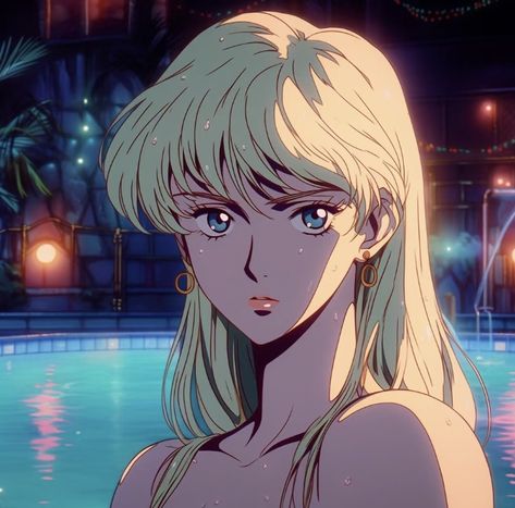 80s Anime Aesthetic, 1980s Anime, 80s Nerd, 90s Anime Aesthetic, Romance Inspiration, Anime Mouths, 80s Anime, 1980 Fashion, Dream Lover