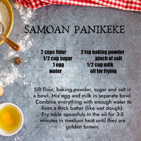 Samoan Panikeke Recipe, Panikeke Recipe, Samoas Recipe, Samoan Food, Polynesian Food, Island Food, Christmas Food Desserts, Easy Delicious Recipes, Breakfast Breads