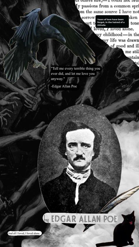 Love with a love that was more than love. #edgarallenpoe #love #edgar #poe #goth Eager Allen Poe, Edgar Allen Poe Background, Edgar Allan Poe Aesthetic Wallpaper, Edgar Allen Poe Wallpaper Iphone, Edgar Allen Poe Aesthetic Wallpaper, Edgar Allen Poe Wallpaper, Melina Adams, Edgar Allen Poe Aesthetic, Edgar Allan Poe Decor