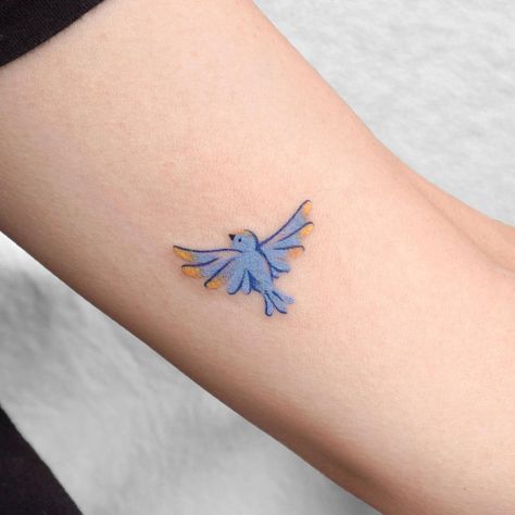 SOL TATTOO STUDIO on Instagram: “Blue Bird Tattoos (1-6) 💙 Studiobysol _ @eden_tattoo_ #studiobysol #birdtattoo #colortattoo #새타투” Bluebird Tattoo, Bird Tattoos For Women, Earthy Tattoos, Embroidery Tattoo, Bird Tattoos, Sibling Tattoos, Weird Tattoos, Unique Tattoo Designs, Bird Tattoo