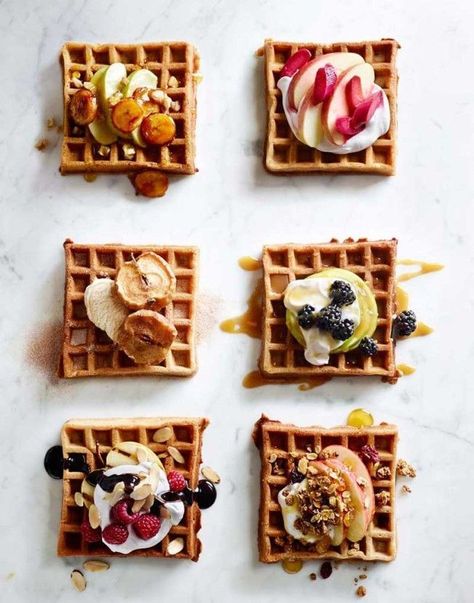 National Waffle Day, Yummy Waffles, Waffle Day, Chocolate Brownie Cake, Tumblr Food, Homemade Buttermilk, Waffle Toppings, Waffles Maker, Cooking Guide