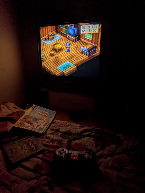 Harvest Moon Old Playstation Aesthetic, Harvest Moon Aesthetic Game, Wyatt Core, Nerd Bf, Harvest Moon Back To Nature, Video Games Aesthetic, Video Game Nostalgia, Shoping Cart, Video Game Aesthetic