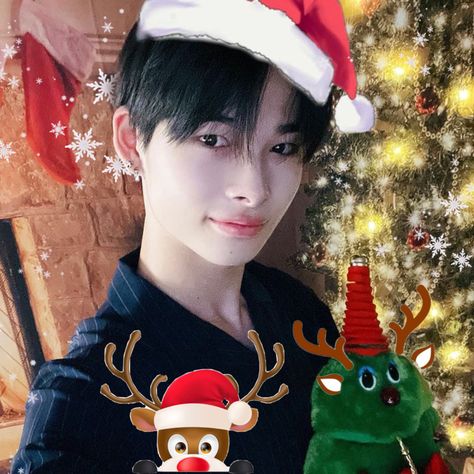 Enha Christmas, Enhypen Christmas Cult, Enhypen Christmas Pfp, Niki Christmas, Enhypen Christmas, Christmas Profile, Niki Nishimura, Enhypen Ot7, Christmas Cover