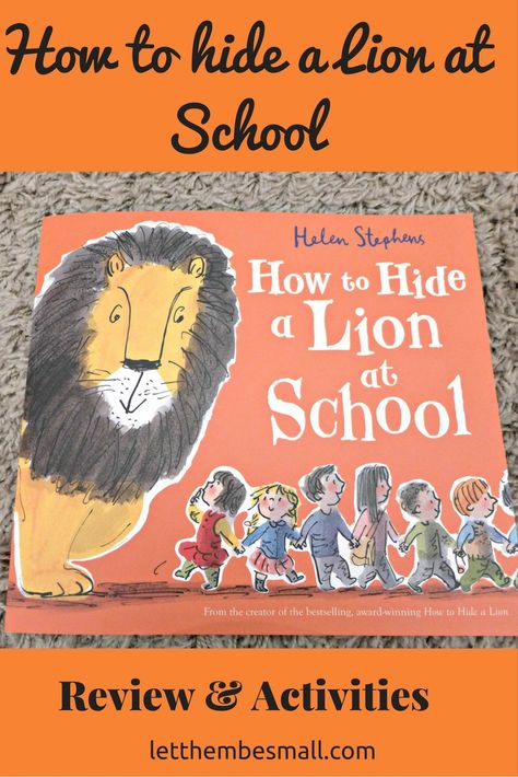 how to hide a lion at school is a great book for helping children explore big… Handas Surprise, Preschool Zoo Theme, Witch Wardrobe, Box Activities, Lion Witch Wardrobe, Lion Book, Zoo Theme, Procedural Writing, Kindergarten Books