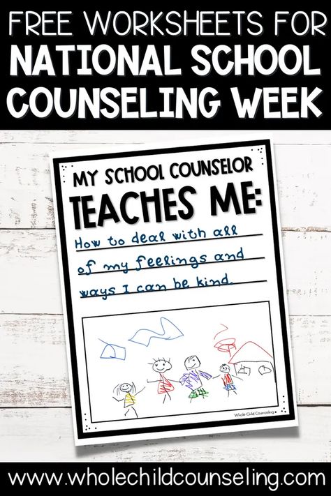 Counselor Week Poster, School Counselor Appreciation Week Ideas, National School Counseling Week Ideas, School Counseling Week Gifts, National School Counselor Week, School Counselor Appreciation Week, School Counselor Week, Free Bulletin Board, Counselor Appreciation Week