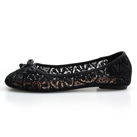 The Ladie Casual Shoes Women Black Lace Material Pu Insole Round Toe Soft Ballet Ballerina Shoes - Buy Ladie Shoes,Casual Shoes,Casual Shoes Women Product on Alibaba.com Ladies Casual Shoes, Shoes Buy, Lace Material, Espadrille Sandals, Ballerina Shoes, Shoes Casual, Kinds Of Shoes, Espadrille Shoes, Buy Shoes