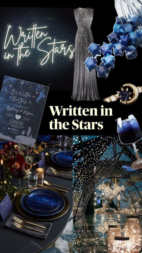 Space Wedding Theme, Prom Venues, Winter Solstice Party, Starry Night Prom, Debut Theme, Celestial Wedding Theme, Solstice Party, Galaxy Wedding, Gala Themes