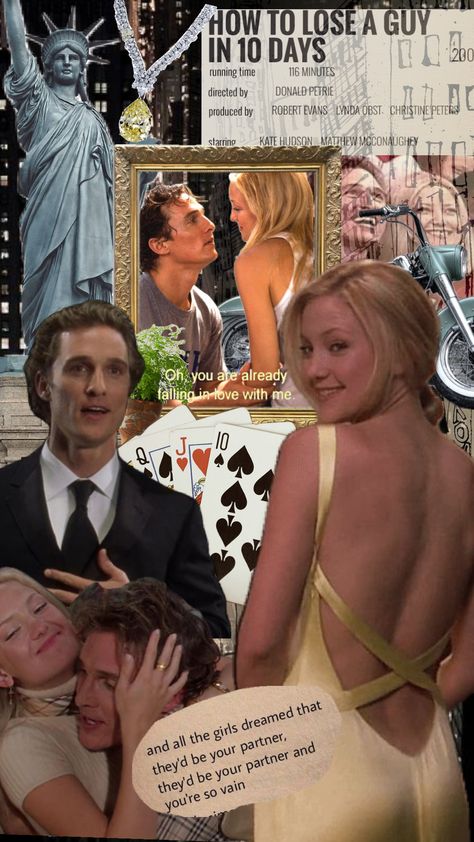 #howtoloseaguyin10days #movies #art #wallpaper #music #vibes #movie #romcom #katehudson Rom Com Aesthetic, Romcom Movies, Movies Art, Movies To Watch Teenagers, Wallpaper Music, Music Vibes, Robert Evans, Film Lovers, Matthew Mcconaughey