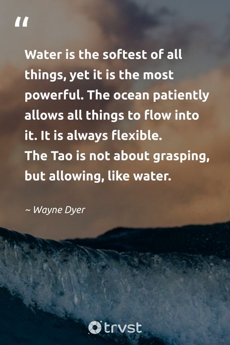 Water Quotes Aesthetic, Be Like Water Quote, Quotes About Water, River Quotes, Energy Waves, Spiritual Mind, Be Like Water, Power Of Water, Water Quotes