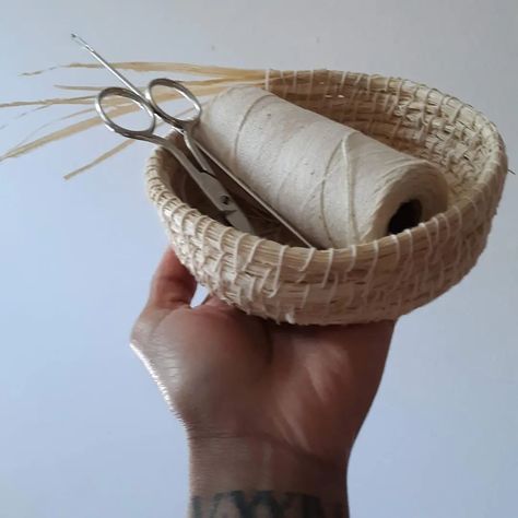 Here is a very imperfect bowl I made out of corn husks, old string, and a long needle. It took me a while to make it because I had no idea what I was doing, but it was fun to figure out. I usually suffer from perfection paralysis and I don't post as much as I could, but I am working to change that. I love art, and I love talking about it. So here is my wonky little bowl that I love dearly. This is a reminder to give yourself grace and to just do the best you can. Life is tough, and if we... Perfection Paralysis, Can Life, Give Yourself Grace, Corn Husks, I Love Art, Corn Husk, Life Is Tough, I Am Done, Love Art