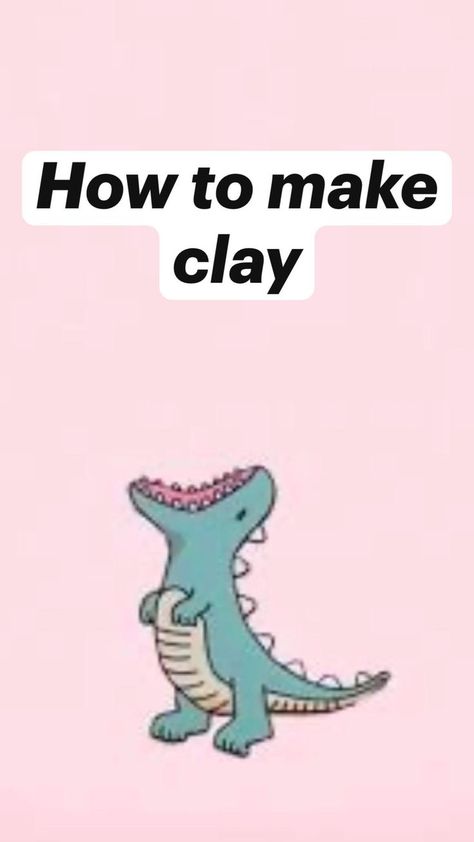 How to make clay in 2022 | Pinterest diy crafts, Fun crafts to do, Fun arts and crafts Creative Kids Crafts, Diy Crafts For Girls, Pinterest Diy Crafts, Clay Diy Projects, Fun Crafts To Do, Fun Arts And Crafts, How To Make Clay, Pinterest Diy, Diy Crafts To Do