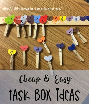 Making task boxes is like therapy to me... there's nothing like spending a few bucks at Target or the Dollar tree and making new tasks! Here... Dollar Tree Task Boxes, Task Box Ideas, Task Boxes Preschool, Task Bins, Structured Teaching, Teacch Activities, School Diy Ideas, Teacch Tasks, Vocational Tasks