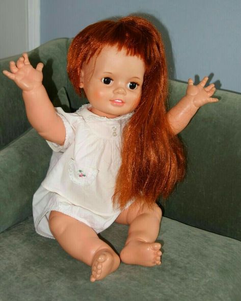 1972 Ideal Crissy Doll Professional Beard Styles, Red Hair Long, Professional Beard, Competitions For Kids, Crissy Doll, Chubby Babies, Ideal Toys, Newborn Baby Dolls, Doll Family