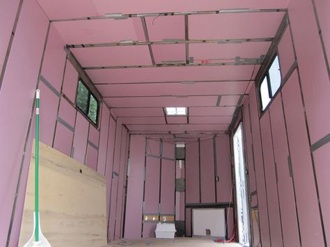 Enclosed Trailer Insulation Ideas, Cargo Ideas, Craft Trailer, Insulation Ideas, Converted Cargo Trailer, Hunting Trailer, Cargo Camper, Race Trailer, Enclosed Trailer Camper