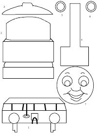 Thomas Train Birthday, Thomas Birthday Parties, Train Crafts, Thomas The Train Birthday Party, Train Template, Thomas The Train Party, Thomas Train, Thomas Birthday, Train Theme