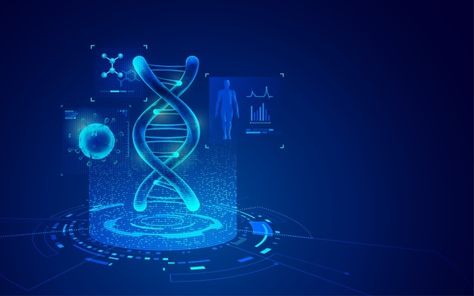 Background For Wallpaper, Recombinant Dna, Science Symbols, Healthcare Infographics, Future Technology Concept, Medical Engineering, Wallpaper Template, Dna Design, Science Background