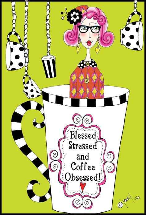 Lady J, Recipe Binder Printables, Parisian Art, Traveling Teacher, Funny Day Quotes, Cartoon People, The Girlfriends, Christmas Coffee, All Things Cute