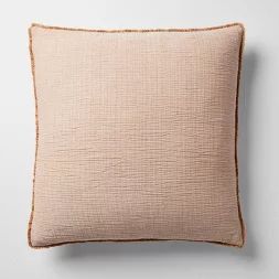 Throw Pillows Covers : Target Faux Branches, Square Pillows, Textured Throw Pillows, Garden Pillows, Euro Pillow, Accent Throw Pillows, Target Style, White Pillows, Warm Brown