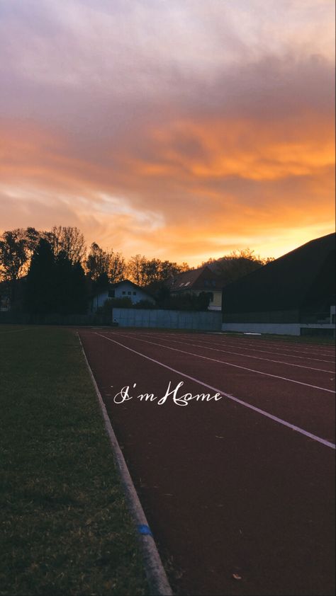 sunset on track, on the track i feel like i’m home Track Wallpaper Aesthetic, Track Rizz, Track And Field Aesthetic Wallpaper, Track And Field Wallpaper, Track Wallpapers, Track Pics, Track Aesthetic, Athletic Wallpaper, Track Season