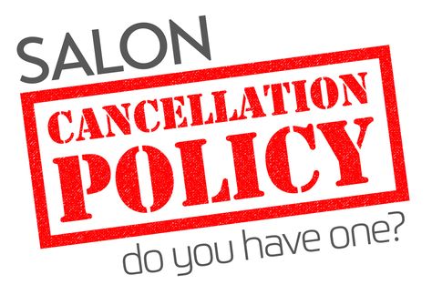 Salon Cancellation Policy, Salon Policies, Salon Openings, Hair Salon Tools, Hair Salon Business, Cosmetology Student, Policy Template, Salon Business, Marketing Budget