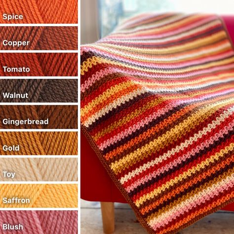 Mood Blanket Crochet Colour, Yarn Color Combinations Colour Palettes Granny Squares, Granny Square Color Palette, Crochet Colour Palettes, Crochet Color Palette, Crochet Color Combinations, Yarn Color Palette, Temp Blanket, Patchwork Blankets