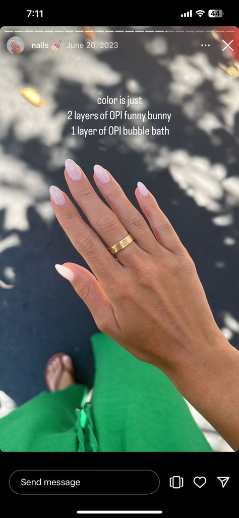 Beige Nail Inspo Acrylic, Nails Maid Of Honor, Short Coffin Wedding Nails For Bride, Short Simple Dip Nails, Dip Powder Nails Bridal, Best Nails For Proposal, Nails For Bridesmaid Simple, Nails To Get Engaged In, Lets Be Friends Nail Polish