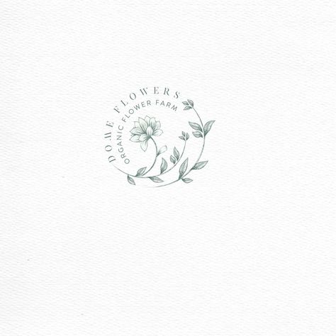 Flower Farm Logo, Flower Logos, Farm Logos, Logo Garden, Business Card Logo Design, Cut Flower Farm, Business Logo Inspiration, Woodworking Logo, Logo Idea