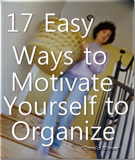 Organizing Motivation, Ways To Get Motivated, Clutter Control, Diy Organizer, Clutter Organization, Organize Your Home, Get Motivated, Organize Declutter, Simple Life Hacks