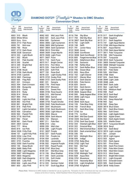 Diamond Dotz Color Chart, Diamond Art Color Chart, Dmc Diamond Painting Color Chart, Diamond Dotz Freestyle Patterns, Free Diamond Painting Patterns, Diamond Painting Pattern Free, Diamond Dotz Storage Ideas, Diamond Dots Patterns, Diamond Dotz Patterns Free