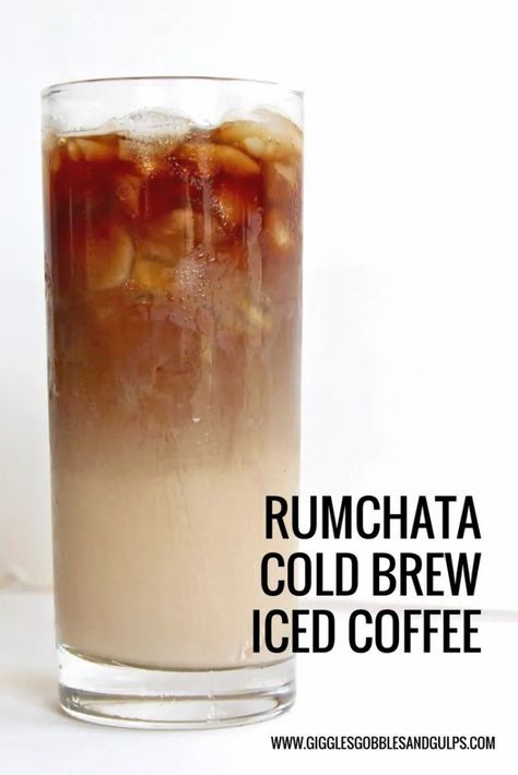 Rumchata Recipes Shots, Rumchata Recipes Drink, Wine Mixed Drinks, Cold Brewed Coffee, Rumchata Recipes, Rum Chata, Cold Brew Iced Coffee, Coffee With Alcohol, Iced Coffee Drinks