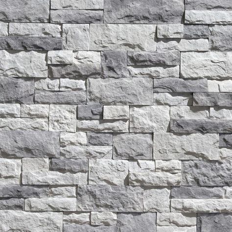 LiteStone 8-sq ft Shadow Grey Faux Stone Veneer in the Stone Veneer department at Lowes.com Stone Panels Exterior, Fake Stone Wall, Stone Veneer Exterior, Faux Stone Veneer, Faux Stone Walls, Faux Stone Panels, Fake Stone, Stone Panels, Stone Siding