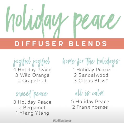 Holiday Peace Diffuser Blends, Peace Diffuser Blends, Diffuser Cleaning, Essential Oil Blends Recipes, Wild Orange, Oil Diffuser Blends, Doterra Oils, Oil Blends, Diffuser Blends