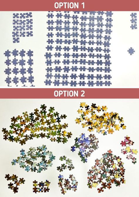 A lot of people really love jigsaw puzzles. They can calm us down, help us gather our thoughts, or teach us to work together as a family. But in order to avoid torturing yourself instead of having fun, you need to know how to do things right and fast. 5-Minute Crafts found out about the most effective methods you can use to solve jigsaw puzzles really quickly. Fast 5, Activity Ideas, A Lot Of People, Activity Games, 5 Minute Crafts, Having Fun, Jigsaw Puzzle, Jigsaw Puzzles, A Family