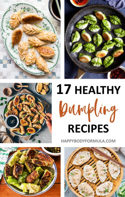 Healthy Dumplings, Homemade Dumplings Recipe, Dumpling Recipes, Easy Peanut Sauce, Vegan Dumplings, Homemade Dumplings, Nourishing Foods, Healthy Homemade Recipes, Dumpling Recipe