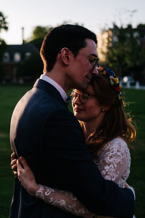 Glasses Bride Groom Royal Hospital Chelsea Wedding Kristian Leven Photography #FunWedding #QuirkyWedding #LondonWedding #Wedding #PixarWedding #UpWedding Groom With Glasses, Glasses Bride, Aurora Wedding, Decor Balloons, Chelsea Wedding, Photography Cake, Up Theme, Quirky Wedding, Wedding Fun