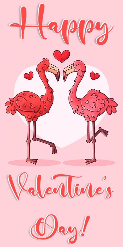 Valentine Flamingo, Valentines Wallpapers, Free Printable Quotes, Valentines Wallpaper, Graphic Quotes, Happy Valentine's Day, Happy Valentines, Happy Valentine's, Holiday Specials