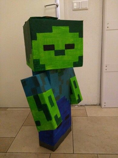 Minecraft zombie surprise Minecraft Zombie Valentine Box Ideas, Minecraft Surprise, Minecraft Valentines, Beadboard Kitchen, Minecraft Zombie, Valentine Boxes, Creeper Minecraft, Toddler Activity, Minecraft Birthday