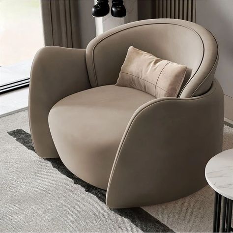 Frosted Velvet Occasional Chair for ultimate comfort and luxury by @sajosaamaan Where modern luxury meets exceptional design. Upholstered in sumptuous frosted velvet. The solid timber construction ensures durability while adding a touch of natural elegance. Its unique design features clean lines and a graceful silhouette, making it a standout piece in any room. #modernfurniture #luxuryfurniture #luxuryliving #richlife #richlook #laungechair #velvet #sajosamaan Velvet Occasional Chair, Timber Construction, Occasional Chair, Soft Seating, Classic Interior, Occasional Chairs, Creamy White, Luxury Furniture, Luxury Living