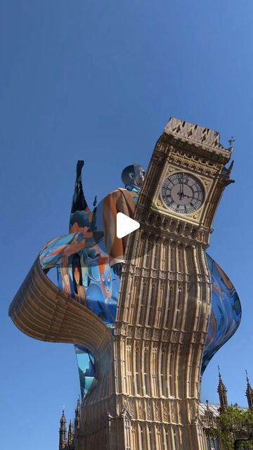 London Bigben, Product Reveal, Ad Fashion, Guerilla Marketing, Clock Tower, Big Ben, Clock, London, Instagram