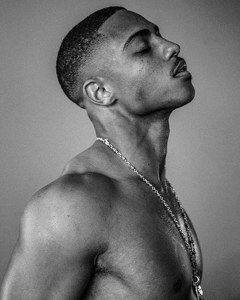 African American Tattoos, Dark Skin Tattoo, Black Men Tattoos, Keith Powers, Men Tattoos, Dark Skin Men, Michael B Jordan, Black Is Beautiful, Black Men