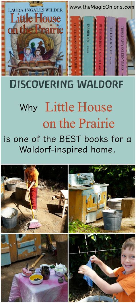 Best Waldorf Chapter Books :: Little House On The Prairie :: Discovering Waldorf Education :: www.theMagicOnions.com Waldorf Books For Parents, Nature Schooling, Waldorf Education Homeschooling, Wedding Flowes, Waldorf Learning, Waldorf Books, Waldorf Preschool, Waldorf Homeschooling, Waldorf Curriculum