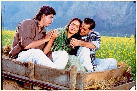 .Salman Khan with Rakhee Gulzar and Srk in Karan Arjun.1995. Karan Arjun, Mother Son Relationship, Shah Rukh Khan Movies, Srk Movies, Shah Rukh Khan, Hrithik Roshan, Shahrukh Khan, Salman Khan, Bollywood Actors