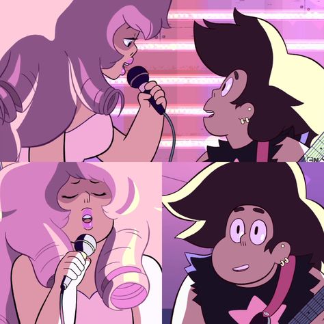 Greg And Rose Quartz, Rose And Greg Steven Universe Matching, Rose Quartz And Greg Universe, Rose And Greg Steven Universe, Rose Quartz Steven Universe, Steven Universe Cosplay, Perla Steven Universe, Warner Bros Cartoons, Crystal Gems Steven Universe