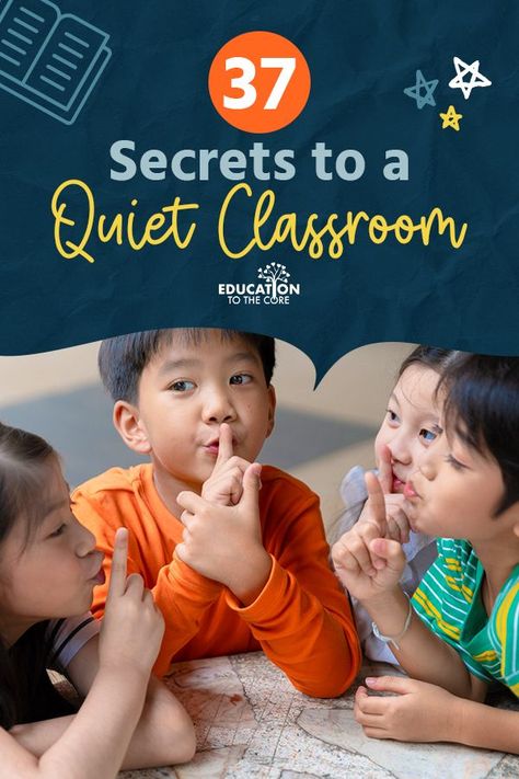I don’t know about you, but I am at a point in the year where I crave peace and quiet so much that I have found myself driving home without the radio on. The comfort of the silence has been a relief, so for those of you that are feeling the way I am feeling right now, I came up with a list of 37 Secrets to a Quiet Classroom. Quiet Classroom, Ks1 Classroom, Quiet Critters, The Way I Am, Classroom Strategies, Classroom Quotes, Driving Home, Second Grade Teacher, 3rd Grade Classroom