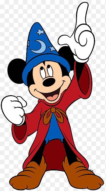 Sorcerer's Apprentice Mickey, Sorcerers Apprentice, Mickey Mouse Png, Costume Illustration, The Sorcerer's Apprentice, Epic Mickey, Fantasia Disney, Disney Cartoon Characters, Mickey Mouse Minnie Mouse