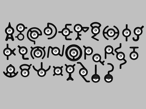 Unown Alphabet, Pokemon Alphabet, Pokemon Firered, Pokemon Pictures, Cardcaptor Sakura, 8th Birthday, Digimon, Png Image, Video Games