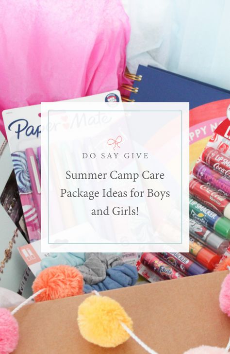 3 Cute Summer Camp Care Packages for Boys and Girls Summer Camp Care Package Ideas, Camp Care Package Ideas, Summer Camp Care Package, Summer Camp Gift, Camp Care Packages, Boy Scout Camping, Camping With Teens, Care Package Ideas, Light Up Balloons