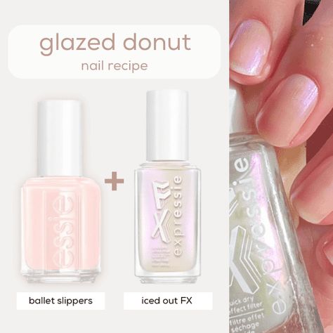 Explore Essie's Donut Box - Glazed Donut Nail Art - Essie Donut Glaze Nails, Donut Nail Art, Chocolate Glazed Donut Nails, Glaze Nails, Chocolate Glazed Donut, French Fade Nails, Glazed Donut Nails, Donut Nails, Nails Essie