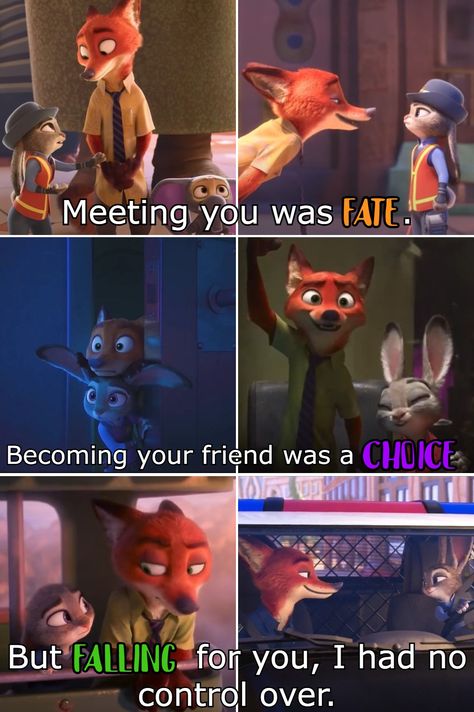 Zootopia Funny, Zootopia Fanart, Zootopia Nick And Judy, Zootopia Comic, Disney Quotes Funny, Animation Wallpaper, Disney Theory, Nick And Judy, Disney Princess Movies